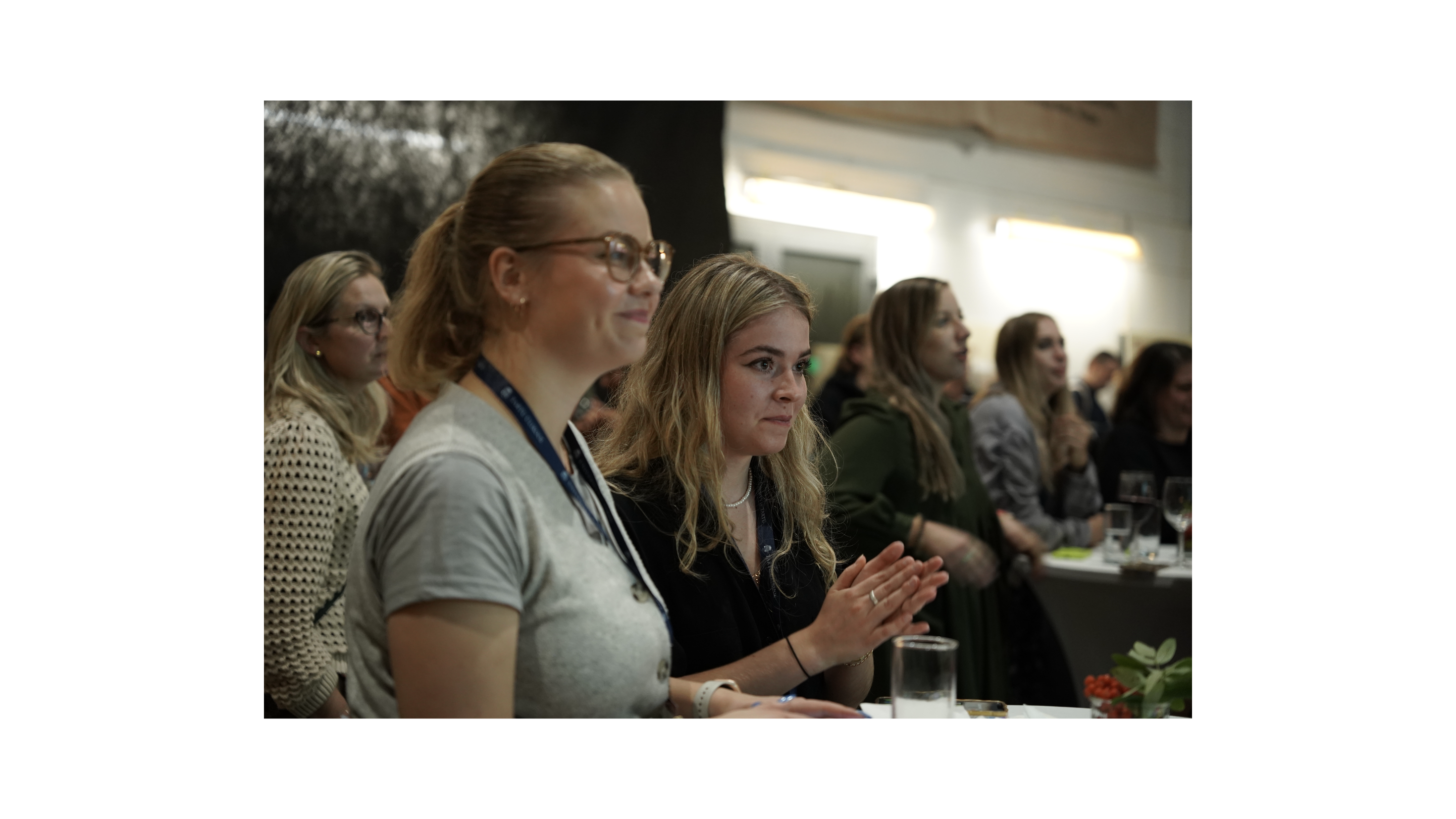 2024 D&I and Sustainability Awards at TLC in Tartu - Audience clapping