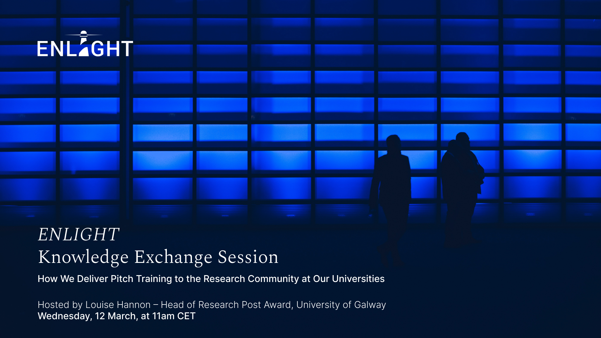 ENLIGHT Knowledge Exchange Session – How We Deliver Pitch Training to the Research Community at Our Universities